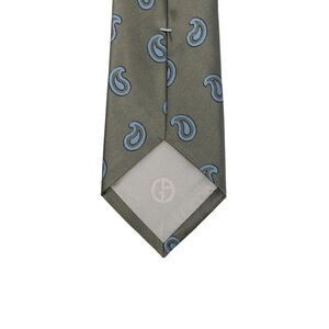GIORGIO ARMANI Paisley Silk Tie Men GREEN Ties